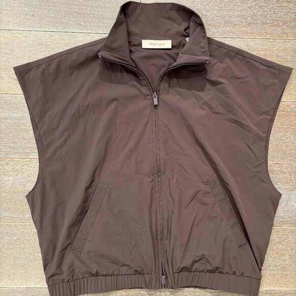 FOG Essentials Men’s Purple Zip Vest - Picture 2 of 11